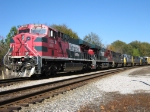 FXE and FXE leased CSX units on CSX AWP-WofA Subdivision Q601 headed westward from Waycross to Mobile and points west.